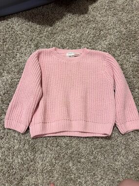Zara Kids Pink Sweater.